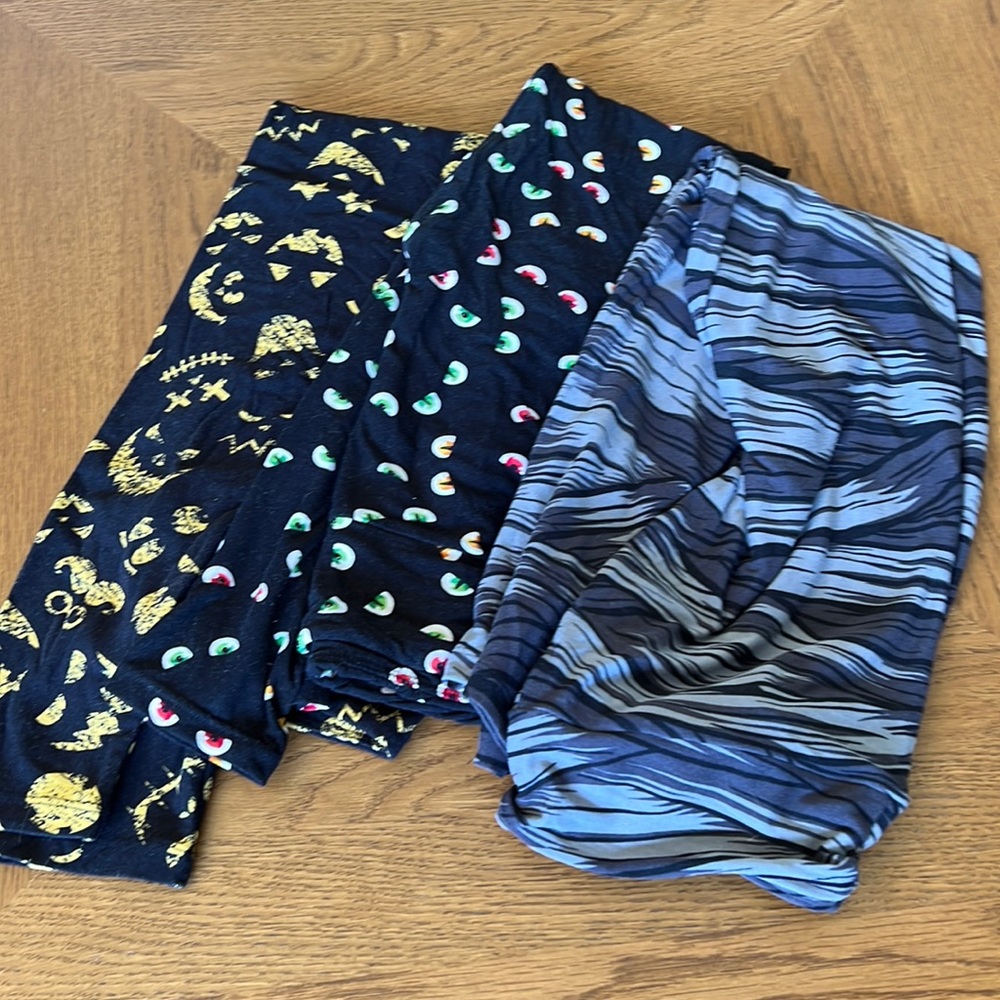 LulaRoe Halloween leggings bundle OS